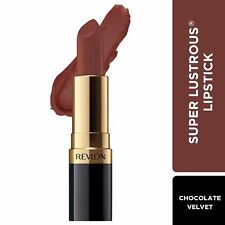 Revlon Super Lustrous Lipstick Chocolate Velvet 4.2 gm / 0.14 Oz Long Lasting