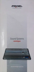 Vintage Proel Technology Catalogue Mixing Consoles and Speakers 20997 - Imagen 1 de 2