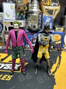 Batman serie tv classica anni 60 surfa! Batman & The Joker (2013) Set di 2 figurine - Foto 1 di 5