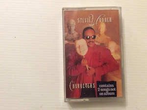 STEVIE WONDER  Characters Vintage TAPE CASSETTE  Tested Plays Steampunk Shed - Picture 1 of 5