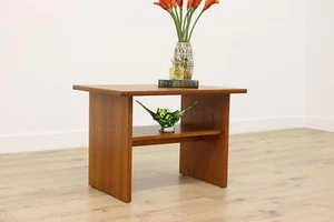 Danish Midcentury Modern Teak Vintage Coffee Table #49805 - Picture 1 of 8