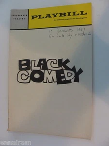 Chicago Playbill 1967 White Lies & Black Comedy Jeremy Clyde Angela Wood - Picture 1 of 2