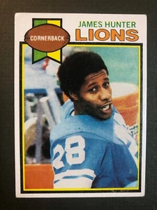 1979 Topps Football Card #222 James Hunter Detroit Lions NM - Picture 1 of 4