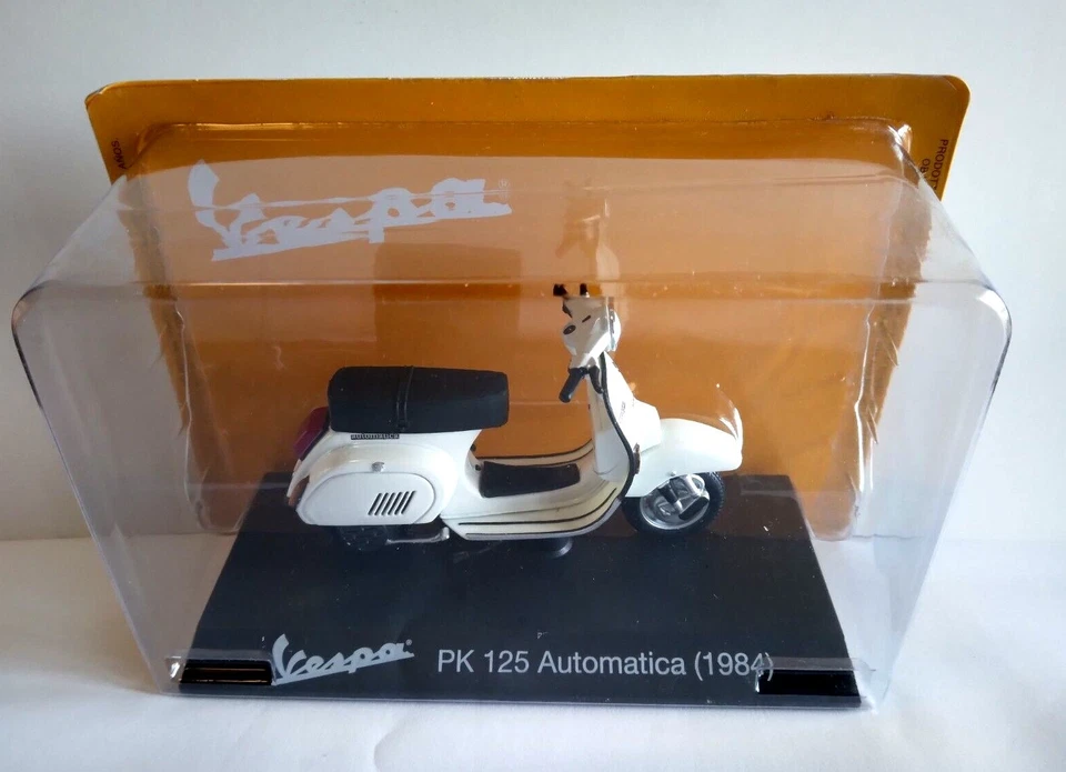 DIE CAST VESPA PK 125 AUTOMATICA (1984) - VESPA COLLECTION SCALA  1/18 - Immagine 1 di 1