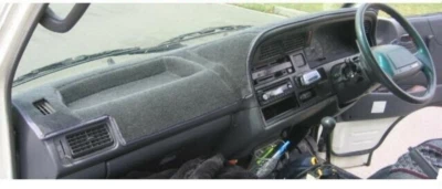 BLACK DASH MAT, DASHMAT,DASHBOARD COVER FIT  TOYOTA HIACE  1991 - 2004, RHD - image 1 of 4