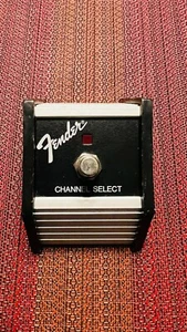 05 Fender 1 Button Footswitch Black / .Silver - FENDER RARE VINTAGE - Bild 1 von 7