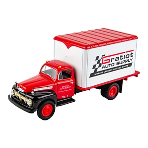 First Gear 1951 Ford F-6 Dry Goods Van Gratiot Auto 1:34 Scale Diecast Truck - Picture 1 of 7