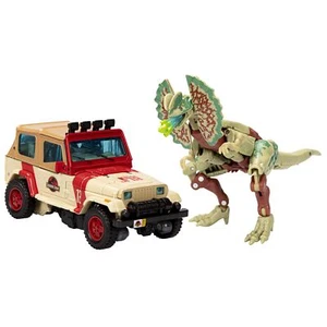 Jurassic Park x Transformers Dilophocon & Autobot JP12 Figures Mash-Up Pack ... - Picture 1 of 9