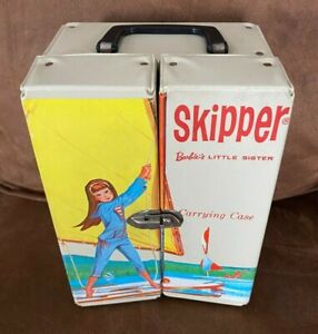 Vintage 1964 Mattel Barbie Skipper Doll Sailboat Carrying Case