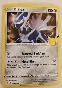 Dialga - Celebrazioni - Carta Pokemon Holo #020/025 - Foto 1 di 2