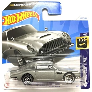 Hot Wheels 2024 107/250 Goldfinger 60 Years 007 Aston Martin 1963 DB5 Short Card - Picture 1 of 1