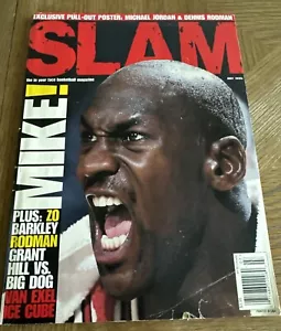 Revista MICHAEL JORDAN Julio 1995 MJs Primera Portada SLAM #6 ¡Sin Póster Barkley Mike! - Imagen 1 de 7