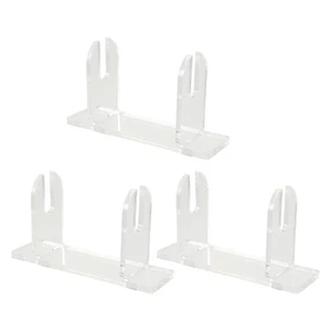 3 Stück Transparenter Handfächerfuß Chinesischer Aufsteller Standfuß Träger - Bild 1 von 12