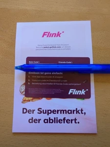 2x 50% flink Supermarkt Lieferdienst Gutschein - Bild 1 von 1