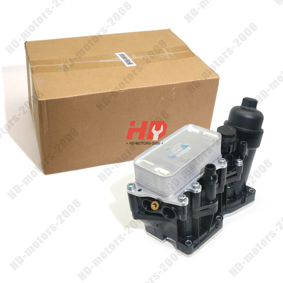 MAHLE Oil Filter Housing for BMW 328d 328d 535d 535d X5 X3 2014-2018 11428507697 - Image 1 of 4