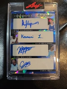 2023 Leaf Multi Graphics Filippski/Lands/Williams/Bell handsigniert/35 - Bild 1 von 2