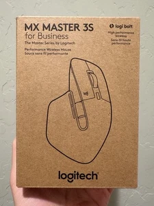Logitech MX Master 3S Wireless Mouse for Business - Graphite - Afbeelding 1 van 2
