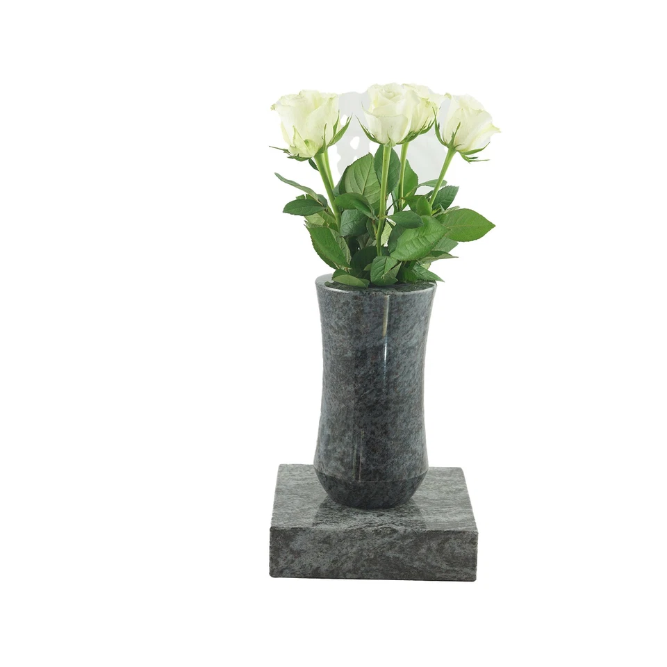 Grabvase Atria mit Granitsockel Orion - Bild 1 von 1