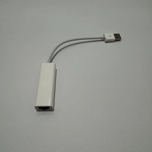 Apple USB to Ethernet Adapter Model A1277 Genuine - Working - Picture 1 of 2