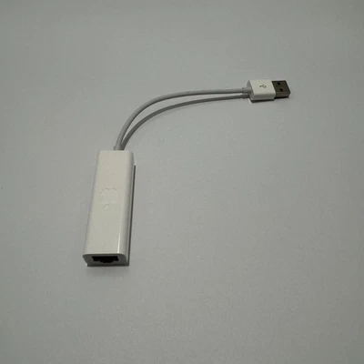 Apple USB to Ethernet Adapter Model A1277 Genuine - Working - Image 1 of 2