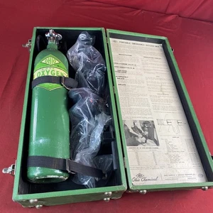 Vintage Ohio Portable Emergency Oxygen Unit - Made In USA - Super Cool! - Picture 1 of 15