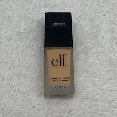 e.l.f. Flawless Satin Foundation 250 Buff Satin Finish 81374 Cruelty Free New - Image 1 of 4