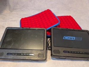 Nextbase NB9D-CAR Twin dual portable in car DVD players 9" Bundle | Working - Picture 1 of 7