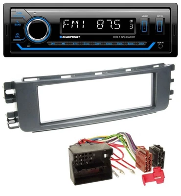 Blaupunkt Bluetooth USB DAB MP3 Autoradio für Smart ForFour (454, 2004-2006) - Bild 1 von 4