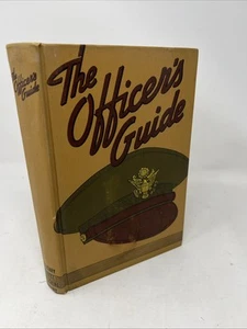 1942 The Officer's Guide 9th Ed Hardcover Book Commissioned Officers US Army WW2 - Bild 1 von 24