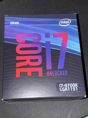 LEGGI DESCRIZIONE PRIMA DI ACQUISTARE Intel Core i7-9700K 3,6 GHz Processore - Immagine 1 di 3