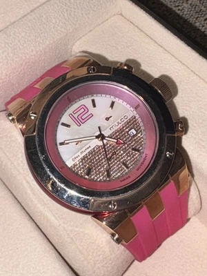 Reloj Mulco Unisex MW51621083 Rosa Cristal Rosa Silicona Foto 1 de 4