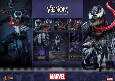 Hot Toys Marvel Comics CMS023 Obra Maestra VENOM (2025) 1/6 Figura, TOTALMENTE NUEVO Foto 1 de 4