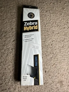 New Zebra Hybrid Cable 24 3/8" Mission SNIPER LITE Black 720770011562 - Picture 1 of 2