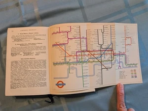 1956 Blue Guide Short Guide to London Findlay Muirhead Travel Book Maps 28 Plans - Imagen 1 de 6