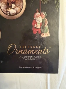 Hallmark Keepsake Ornaments Collectors Guide Fourth Edition Hardcover Book 1989 - Picture 1 of 5