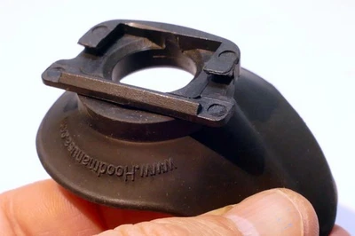 Hoodman 22mm round eye piece eye cup for Nikon EN22S rectangular - Image 1 of 4