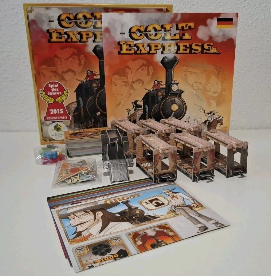 🎲 Colt Express Brettspiel Gold am Ende der Bahn Ludonaute Verlag Spielbar Lesen - Bild 1 von 4