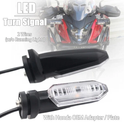 Luz de seta indicadora LED para Honda CB500X CB500F CB650F NC750X CTX700 N/D - Imagem 1 de 4