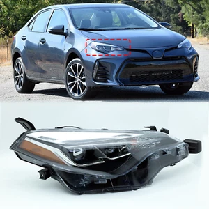 For 2017 2018 2019 Toyota Corolla SE XSE Headlight w/Bulbs Right Passenger Side - Picture 1 of 9