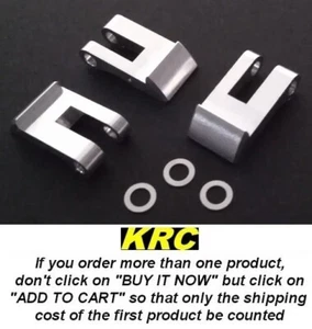 IFW636 KYOSHO MP10-MP9 HARD LIGHT WEIGHT ALUMINUM CLUTCH SHOES (3) - MASSELOTTES - Imagen 1 de 1
