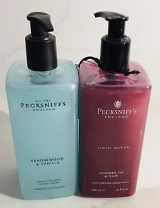 2 Hand Wash Pecksniff’s Sugared Fig & Plum & Sandalwood Vanilla 16.9 oz Each New - Picture 1 of 2