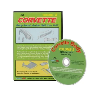 CD trasero de reparaciones y reemplazos de fibra de vidrio Vol 2 para Corvette 1963-1967 - Imagen 1 de 2
