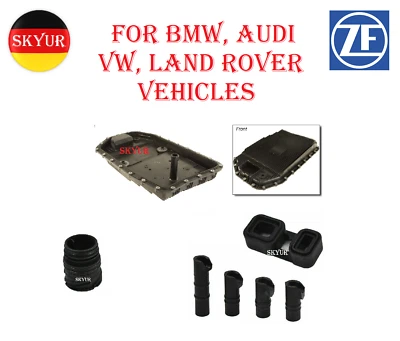 Panela/filtro de óleo de transmissão com vedações e plugues para BMW, Audi, Land Rover ZF - Imagem 1 de 4