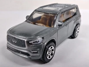 2022 Infiniti QX80 Matchbox 2024 1-100 Adventure #33 Gray 6SP Rims 1:64 Loose - Picture 1 of 8