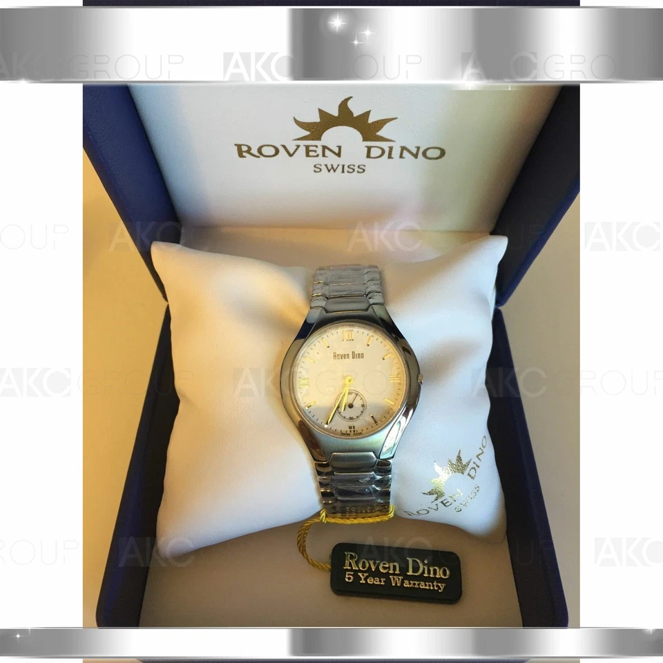 ROVEN DINO Capri 2019MSS05 0300157 Swiss Movement Stainless Steel Mens Watch - Image 1 of 1