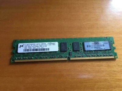 HP ORIGINALE - RAM 2GB DDR2 667 CL5 PC2-5300E 555 Desktop memoria  - Immagine 1 di 4