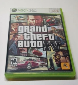 Grand Theft Auto 4 IV (Microsoft Xbox 360, 2008) Complete With Map - Picture 1 of 4