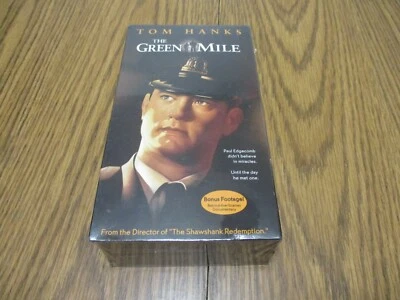 THE GREEN MILE VHS TOM HANKS NEW SEALED 2 TAPE SET - Image 1 of 4