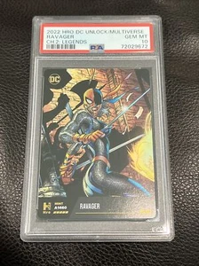 2022 DC Multiverse Ravager PSA 10 Physical Card Only Legends Chapter 2 - Picture 1 of 1