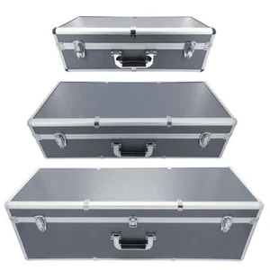 Juego triple de estuches de vuelo para herramientas protectoras de aluminio estilo pecho telescopios - Imagen 1 de 4